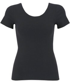 Wing あったかインナー 綿100％(肌側) アウターにひびきにくい ムレにくい 【綿の贅沢 ここちフラット】 3分袖 半袖 秋 冬 EL4373 ウイング／ワコール