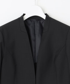 J.PRESS LADIES S 【セットアップ対応】BAHARIYE SOLID ノーカラー ジャケット