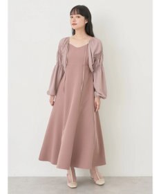 earth music&ecology ＳＥＴ２点ボレロ＋キャミワンピース