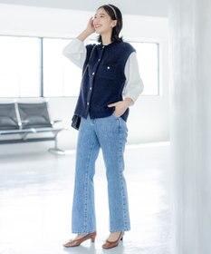 組曲 S 【WEB限定】ツィードニットベスト