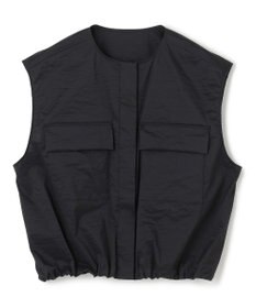 BEIGE， 【洗える】LANTANA / ビックポケットノースリーブブルゾン