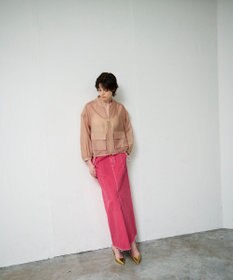 GRACE CONTINENTAL デニムタイトロングスカート