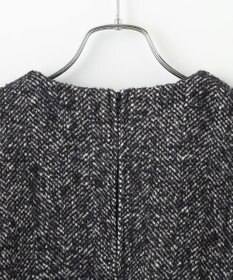 #Newans 【セットアップ可能】ワイドスリーブツイードプルオーバー