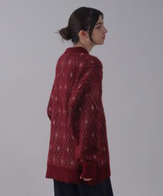 WEGO 【ユニセックス着用ITEM】アーガイルニットポロ