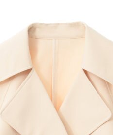 earth music&ecology バックフレアショートトレンチコート