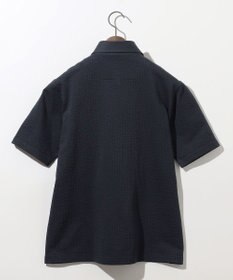 JOSEPH ABBOUD クールビズ【オリジナルオーガニックコットン使用・日本素材】JOEコットンサッカー ポロシャツ