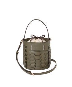 LA BAGAGERIE 【veganview】v piece mesh bucket bag