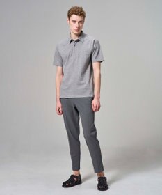 JOSEPH HOMME 【WEB・一部店舗限定】 エアーグリットサッカーストレッチ　ドロスト付テーパードパンツ / PEGG CONVERTIBLE