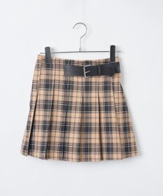 WEGO 【SCHOOL ITEM】バックル付プリーツスカパン