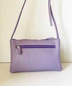 Hekhèr Le Style de Vie 新色追加【日本製】シュリンクレザー スクエアショルダーバッグ