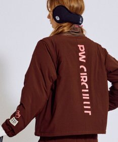 PW CIRCULUS 【撥水加工 / ストレッチ】【WOMEN】デタッチャブルキルティング中綿ブルゾン ゴルフウェア レディース