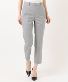 J.PRESS LADIES S 【シワになりにくい】コットンフィッティーシャーク テーパードパンツ