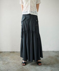 GRACE CONTINENTAL ワークワイドパンツ