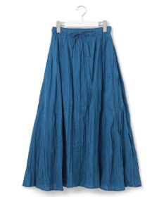 J.PRESS YORK STREET 【WOMEN】クリンクルフレアギャザー スカート