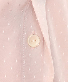 23区 S 【洗える】ドットドビーデシン ブラウス