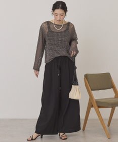 AMERICAN HOLIC 【マルチ機能】ドライタッチワイドパンツ