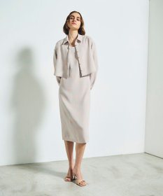 GRACE CONTINENTAL リップモチーフショートシャツ