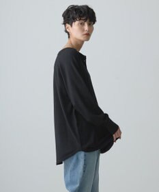 AMERICAN HOLIC ２ＷＡＹバイパチヘンリーネックニットプルオーバー