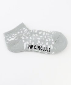 PW CIRCULUS 【WOMEN】【土踏まずをサポート】ロゴ ショートソックス