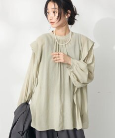 CRAFT STANDARD BOUTIQUE ヴィンテージボイルショルダータックブラウス