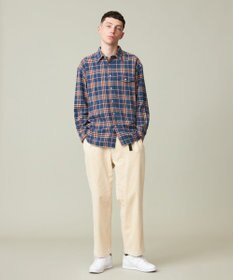 J.PRESS YORK STREET 【UNISEX】フランネル レギュラーカラーシャツ