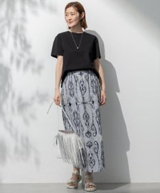 23区 L 【洗える】ハイエンド クルーネック Tシャツ