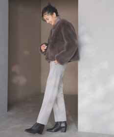 UNFILO マイビューティ テーパードパンツ