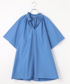 #Newans 【ANSWER for 骨格ナチュラル】ギャザーネックフレアスリーブチュニック