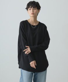 AMERICAN HOLIC ２ＷＡＹバイパチヘンリーネックニットプルオーバー