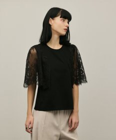 GRACE CONTINENTAL レースフレアカットトップ