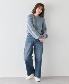 ANY カーリーファンシーニット