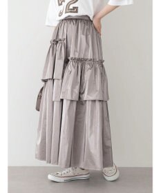 Green Parks ・ＥＬＥＮＣＡＲＥ　ＤＵＥ　メタリックティアードスカート