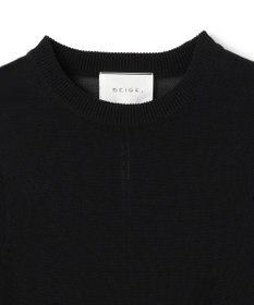 BEIGE， ARSENOPY / コットンドライタッチクルーネックニット