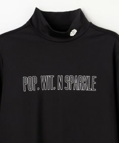 PW CIRCULUS 【吸水速乾 / UV遮蔽率99.9% UVカット / ストレッチ】【WOMEN】アニマルグラフィックロングスリーブモックT ゴルフウェア レディース