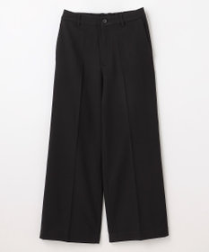 ANY L 【洗濯機可/ストレッチ/ウエストゴム/裏起毛】マルチファンクションストレッチワイドパンツ