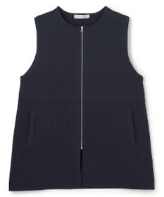 UNFILO 【セレモニー】BEAUTY FORM KNIT ZIPジレ