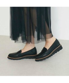 MODE ET JACOMO <carino>【レイン対応】厚底コインローファー
