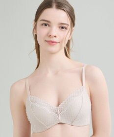 une nana cool 【リニューアル】364ブラ レース ノンワイヤーブラ