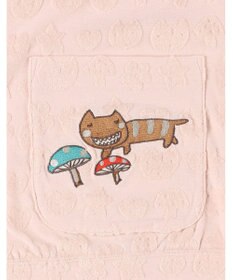 tsumori chisato SLEEP ツモリチサト パジャマ 長袖 長ズボン 綿混(本体) パイル素材 上下セット 前開き tsumori chisato SLEEP UDX556 /ワコール