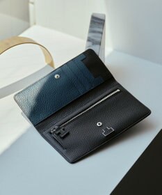 IACUCCI アバ バイカラーロングウォレット CERVO