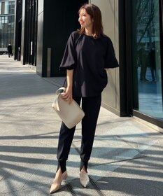 UNFILO 【セットアップ対応/ストレッチ】BEAUTY MOVE ブラウス