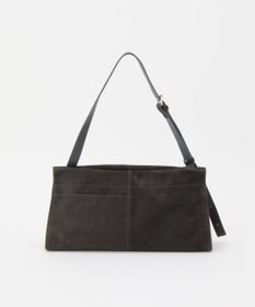 russet 【2025AW新作】スエード横長ショルダーバッグ(CE-1578)