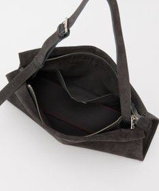 russet 【2025AW新作】スエード横長ショルダーバッグ(CE-1578)