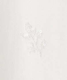 J.PRESS LADIES 【洗える】スパンコール Ｔシャツ
