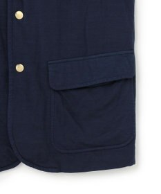 J.PRESS MEN KANEMASA Flannel Jersey Taping Dot 3B Blazer / Japan Made