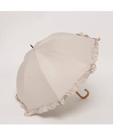 UNBILLION カシュネ cachenez / 【晴雨兼用】【日傘】 UV カット率99％以上 PUビッグフリルショートパラソル