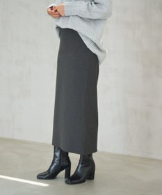 #Newans 【セレモニーにも】〈亀恭子さんコラボ〉美シルエットロングタイトスカート