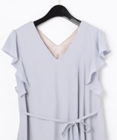 GRACE CONTINENTAL バックレースドレス