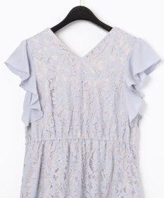 GRACE CONTINENTAL バックレースドレス
