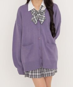 WEGO 【SCHOOLITEM】ニットカーディガン